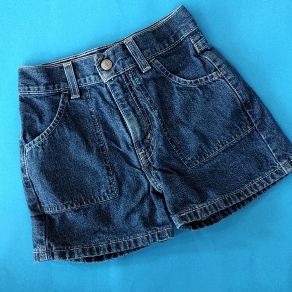 Levi's Vintage Red Tab Denim Jean Shorts Youth Sz 6X